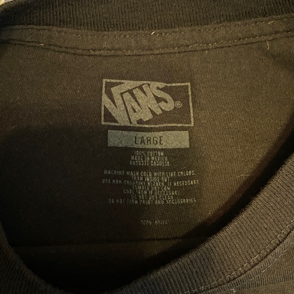 Vans Black Graphic Tee - Picture 2 of 2